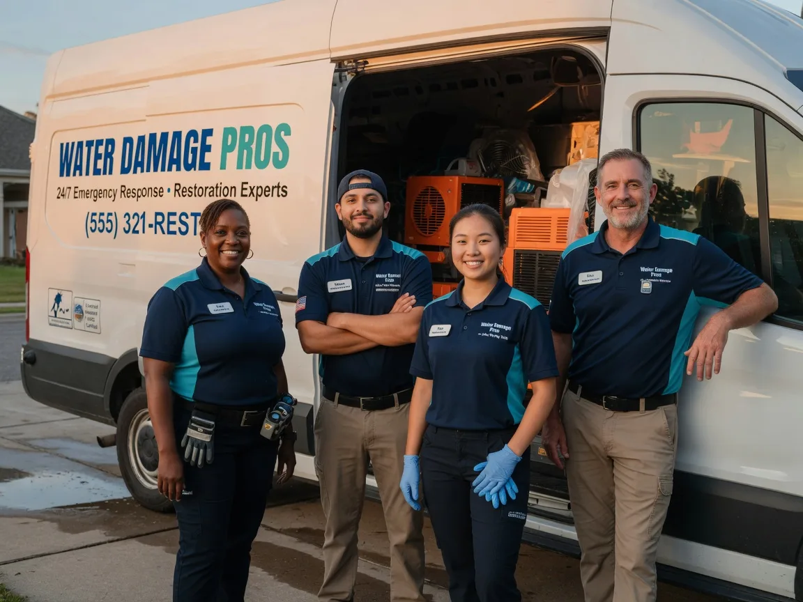 Water Damage Restoration company in Sterling City, TX